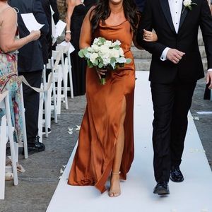 Jenny Yoo Gina Copper Bridesmaids Dress